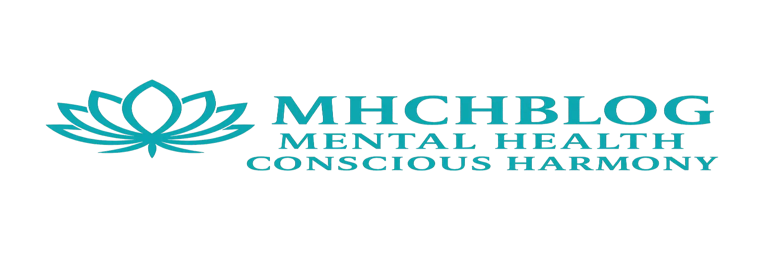 شعار MHCHBLOG – زهرة لوتس هادئة ترمز للوعي والسلام الداخلي.